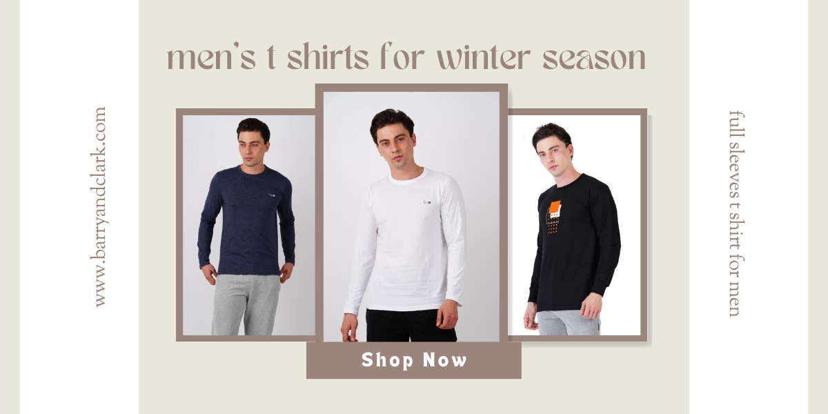 Beat the Cold with Fashion: Essential Men's T-Shirts for the Winter Season