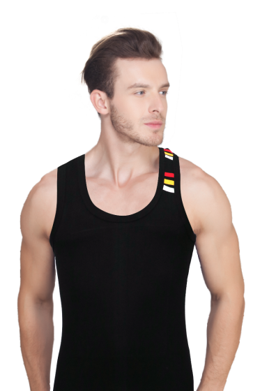 Men's Cotton Round Neck 990 Punk Vest 