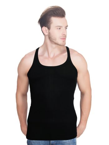 Men's Solid Plain Colour  Vests 900 Cameo plain Design