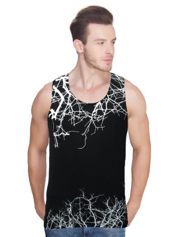 Show Man Printed Round Neck T-shirt