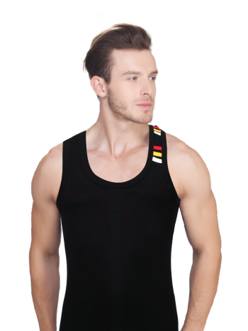 Men's Cotton Round Neck 990 Punk Vest