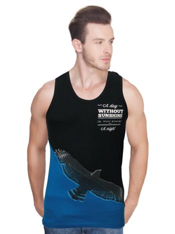 Men's Eagle Printed Vest