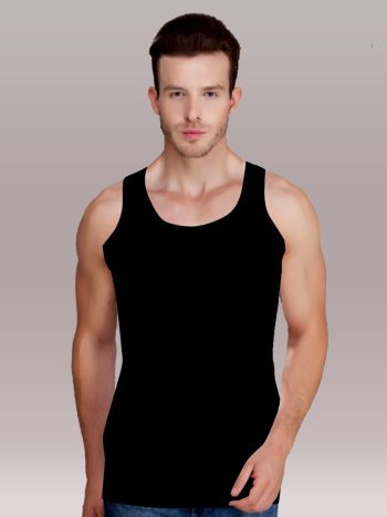 Men Brisk Colour Solid Vest