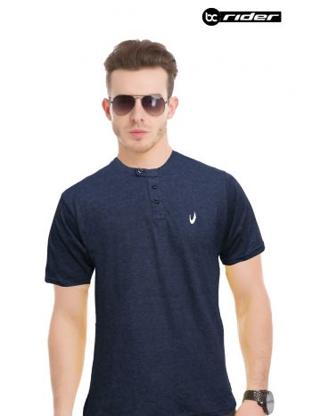 Men's Slim Fit Tang Design T- Shirt